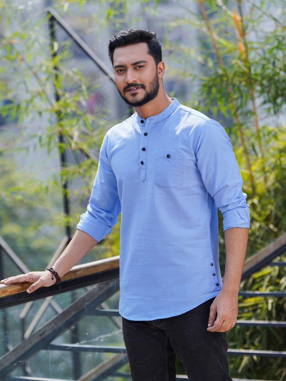 প্রিমিয়াম স্টাইলিশ কাতুয়া - সাকুরা কটন